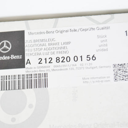 NEW MERCEDES W212 S212 ESTATE 3RD BRAKE LIGHT A2128200156 ORIGINAL