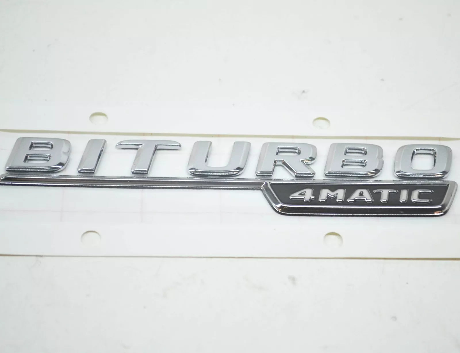 NEW MB GLE COUPE C292 FRONT LEFT WING EMBLERM BADGE LOGO A1668176600