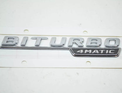 NEW MB GLE COUPE C292 FRONT LEFT WING EMBLERM BADGE LOGO A1668176600