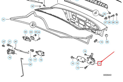 NEW BMW 3 COMPACT E36 TRUNK LID LOCK 51248201784 8201784 ORIGINAL