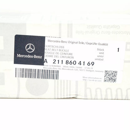NEW MERCEDES-BENZ E W211 REAR LEFT SEAT BELT LOCK A2118604169