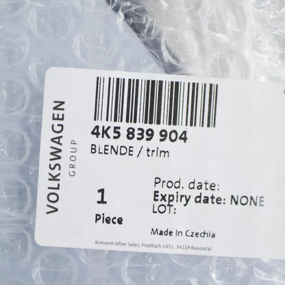 NEW AUDI A6 C8 REAR RIGHT DOOR C-PILLAR TRIM 4K5839904