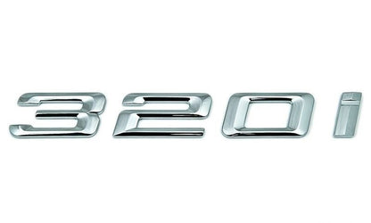 new bmw e90 trunk lid chrome 320i emblem badge logo sign 7157555 51147157555