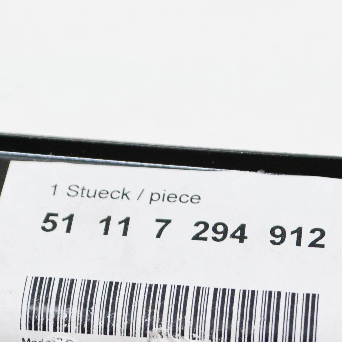 NEW BMW 3 GT F34 FRONT BUMPER LOWER CRASH BAR 51117294912 7294912 2016 ORIGINAL