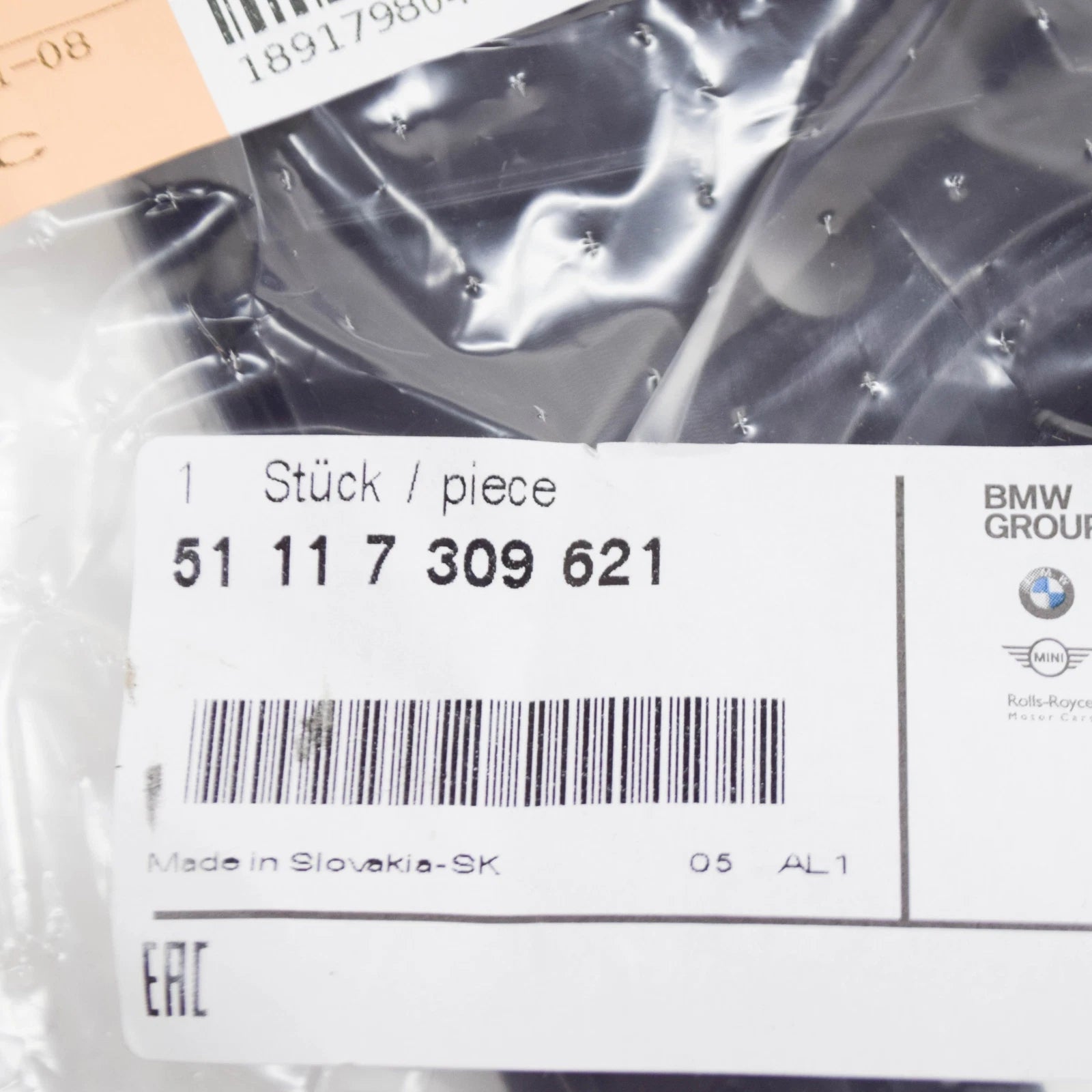 NEW BMW 4 F32 LEFT FOG LIGHT LUXURY LINE GRILLE 51117309621 2016 ORIGINAL