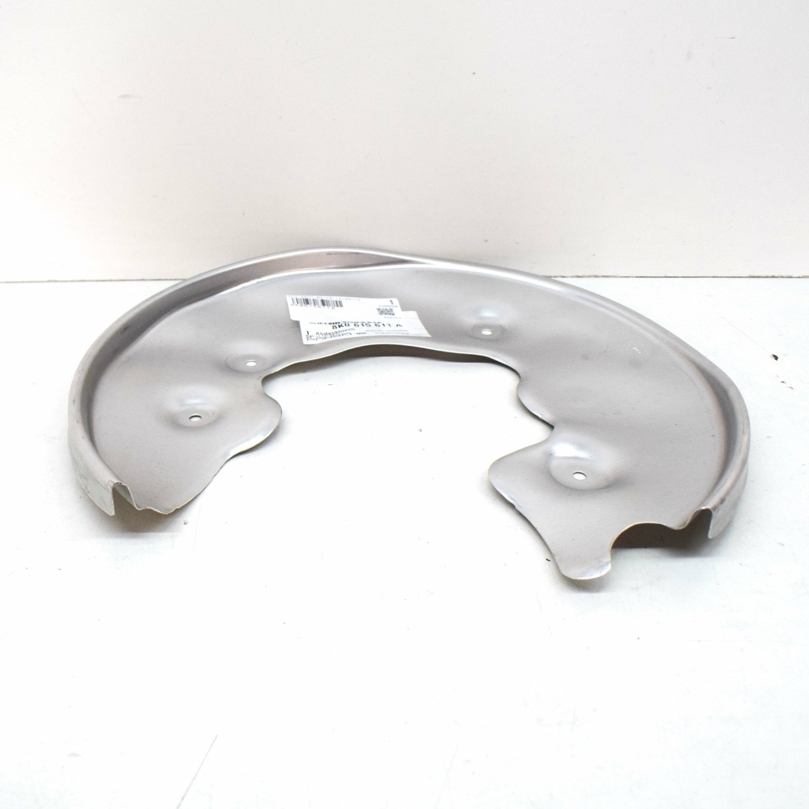 NEW AUDI A4 B8 REAR LEFT BRAKE DISC COVER PLATE 8K0615611A ORIGINAL