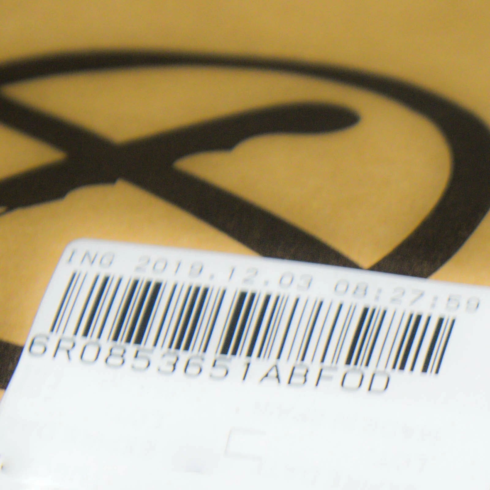 NEW VW POLO 6R GT FRONT BUMPER RADIATOR GRILLE 6R0853651AB FOD ORIGINAL