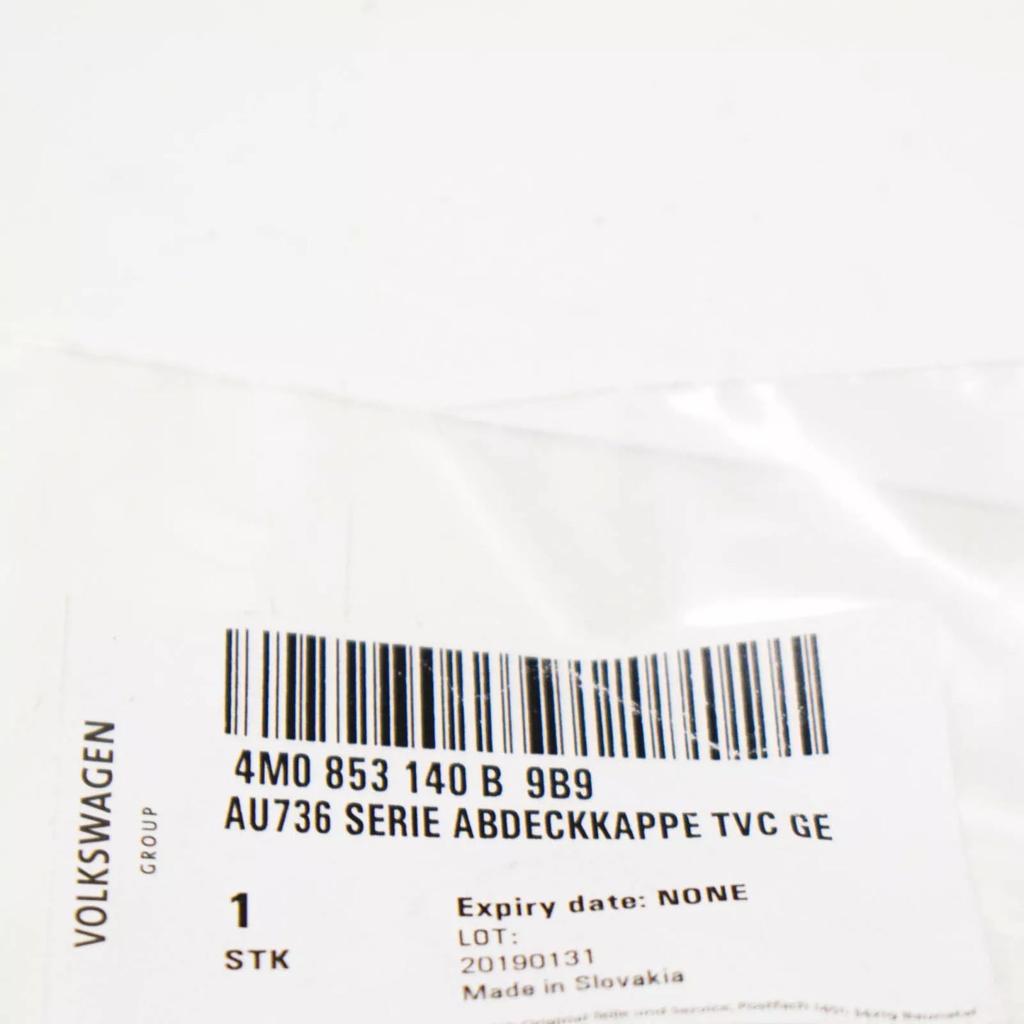 NEW AUDI W7 4M FRONT BUMPER RADIATOR GRILLE CAP 4M0853140B9B9