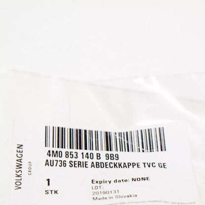 NEW AUDI W7 4M FRONT BUMPER RADIATOR GRILLE CAP 4M0853140B9B9