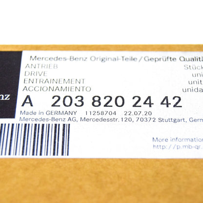 NEW MERCEDES BENZ ML W163 ELECTRIC MIRROR ADJUSTMENT MOTOR A2038202442 ORIGINAL