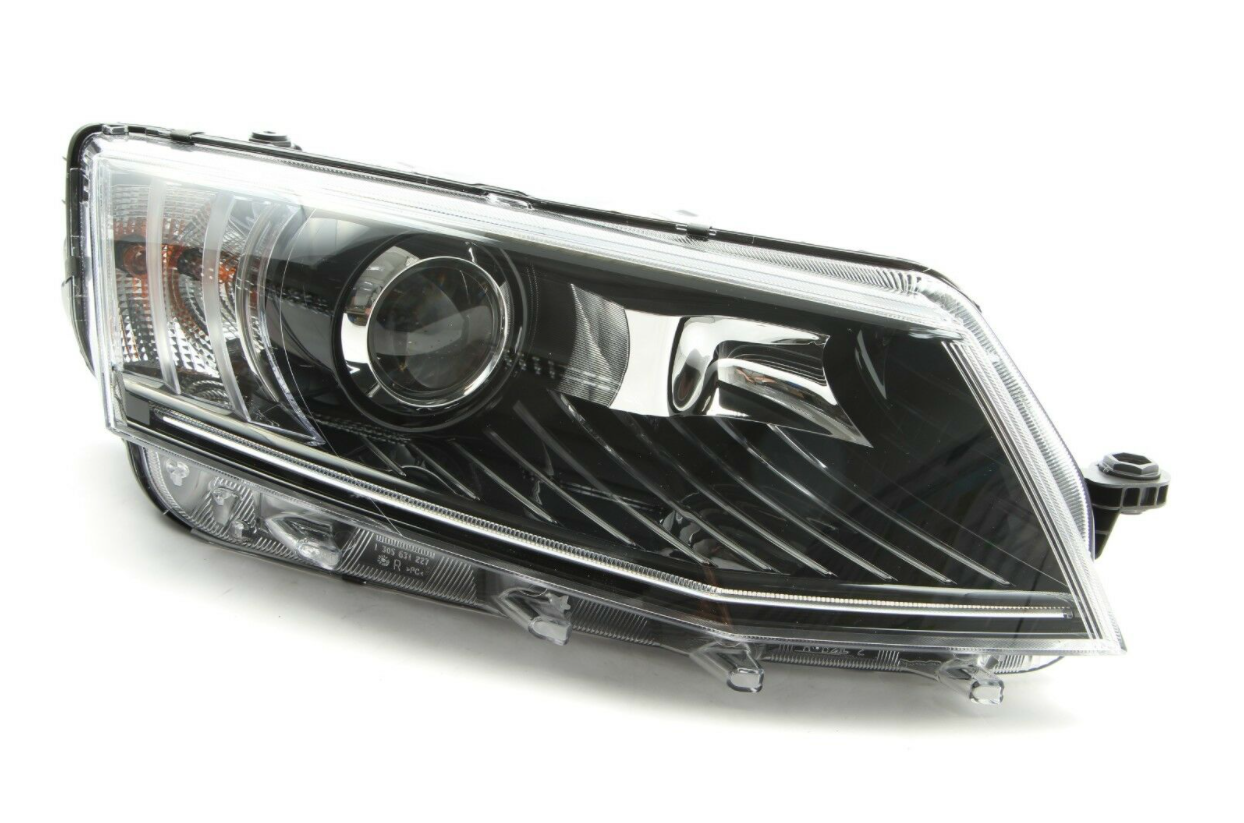 new skoda octavia iii 5e3 front right headlight lhd 5e1941018b original