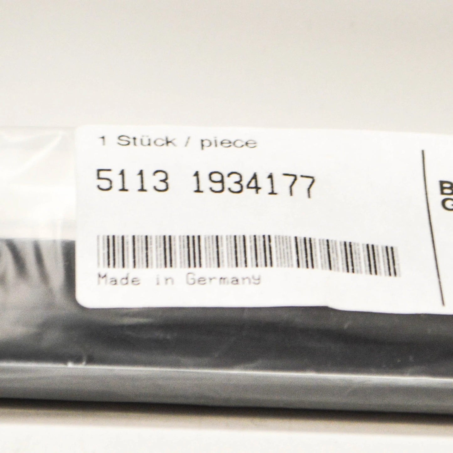 NEW BMW 5 E34 FRONT LEFT DOOR MOULDING 51131934177 ORIGINAL