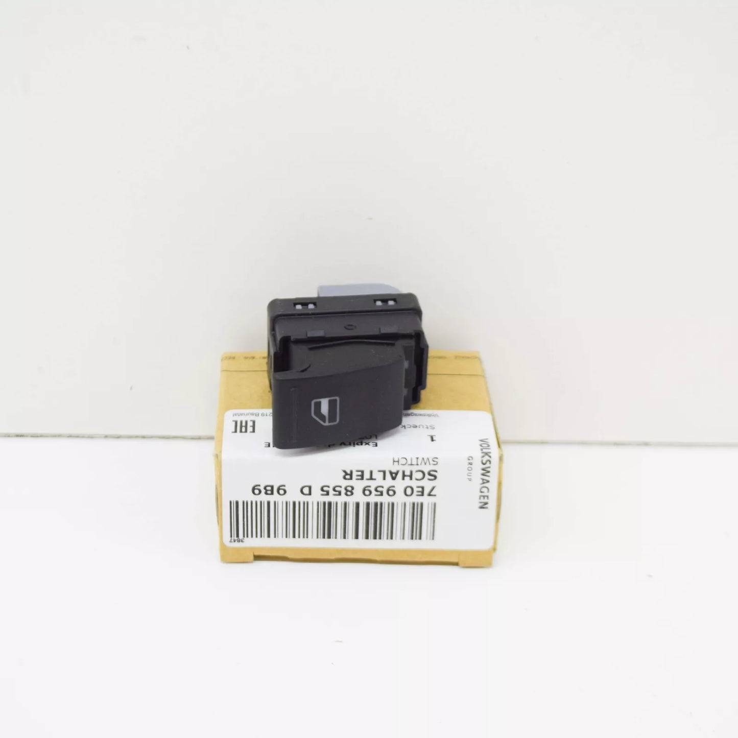 NEW VW TRANSPORTER T5 FRONT RIGHT DOOR WINDOW SWITCH LHD 7E0959855D9B9