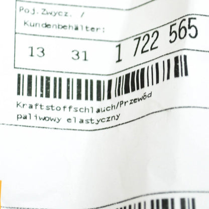 NEW BMW 3 E30 FUEL VENT HOSE 13311722565 1722565 2.0 PETROL ORIGINAL