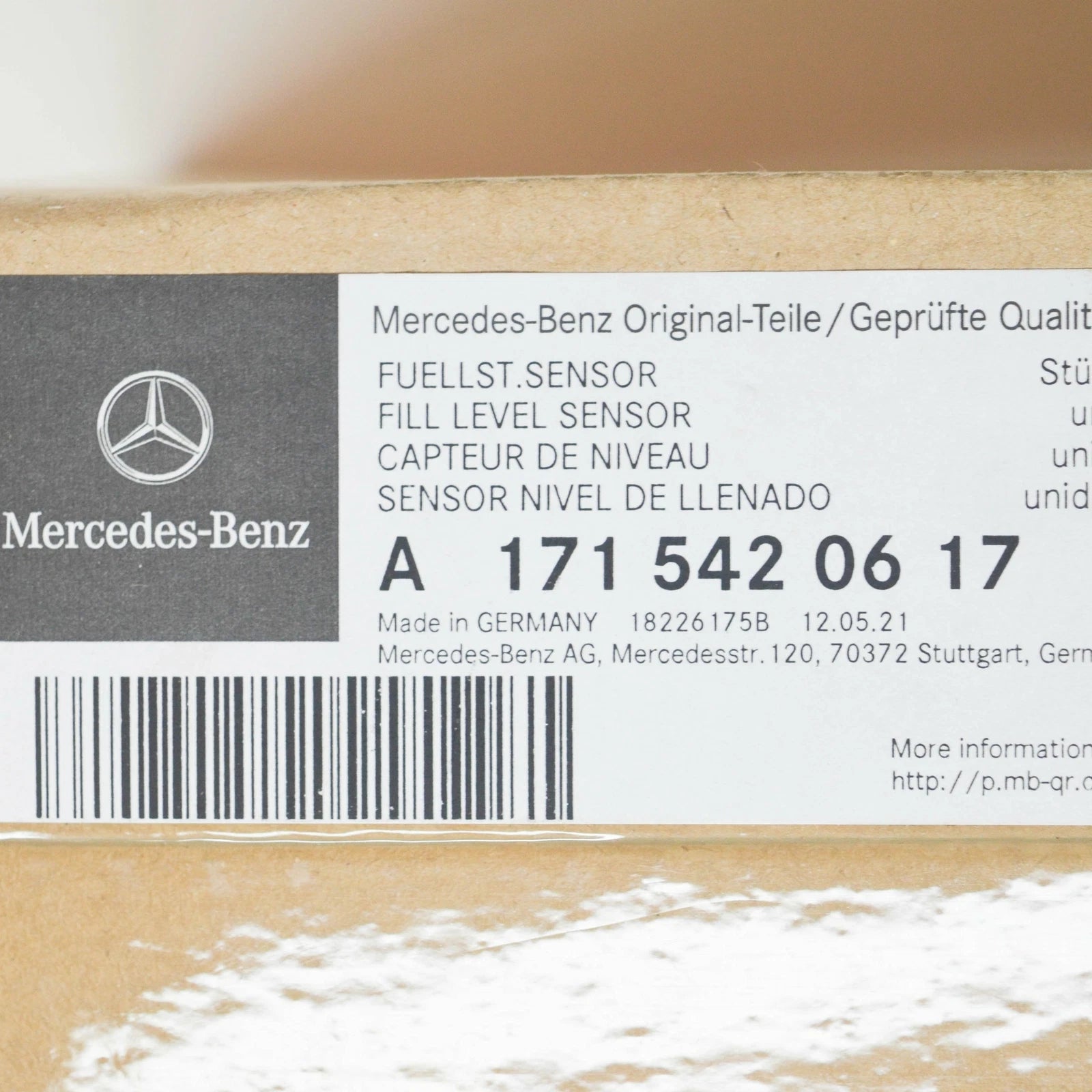 NEW MERCEDES-BENZ SLK R171 FUEL GAUGE SENDING UNIT A1715420617