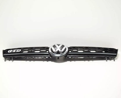NEW VOLKSWAGEN GOLF MK7 FRONT BUMPER GRILL GTD 5G0853651AKBTV GENUINE