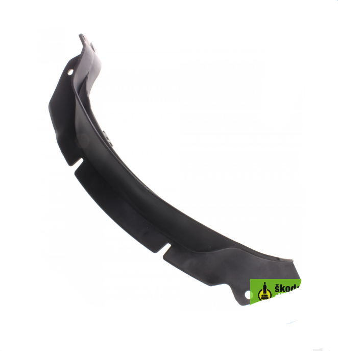 new skoda octavia 5e mk3 front left wheel arch spoiler 5e0853887c original