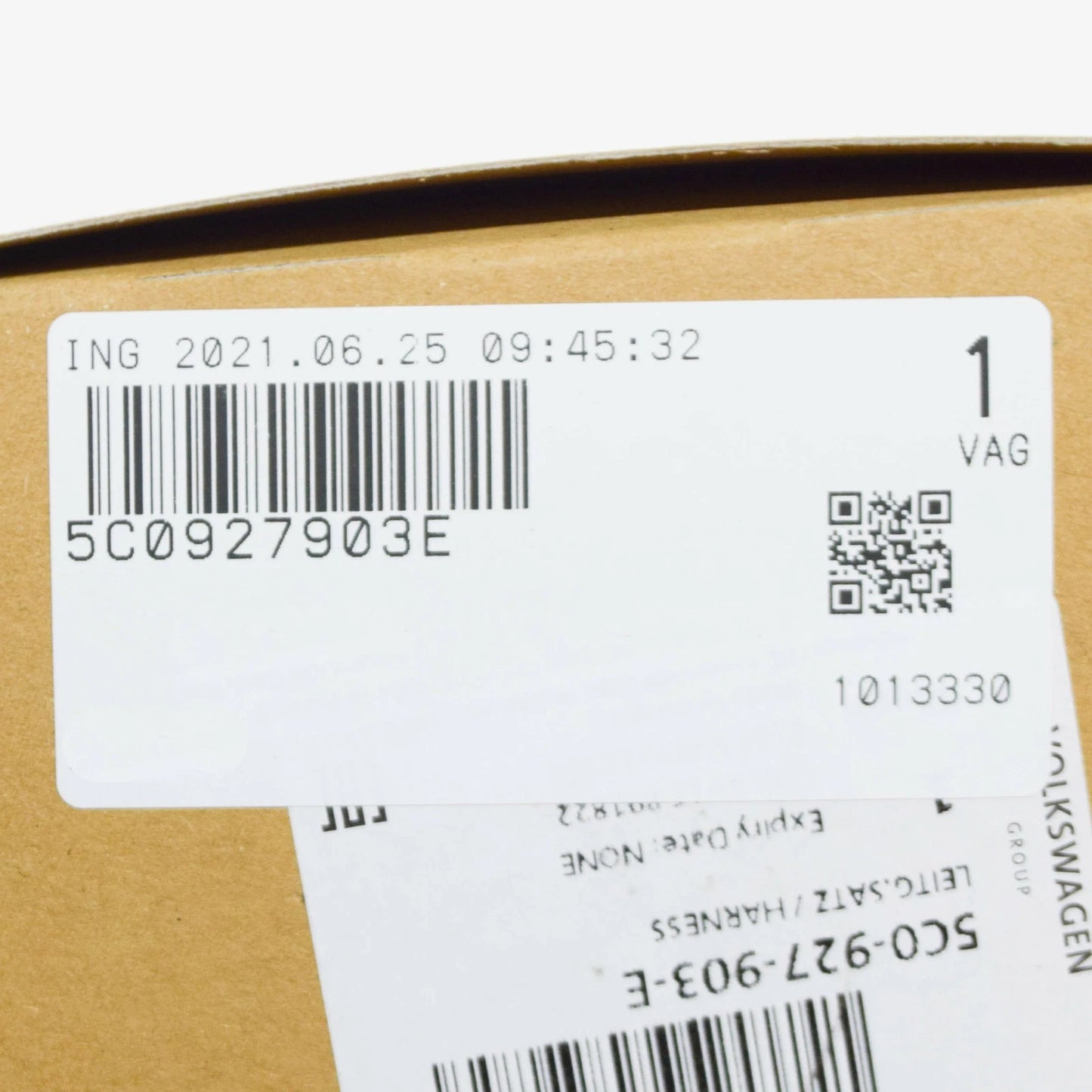 NEW VW BEETLE A5 FRONT LEFT WIRING HARNESS FOR SPEED SENSOR 5C0927903E