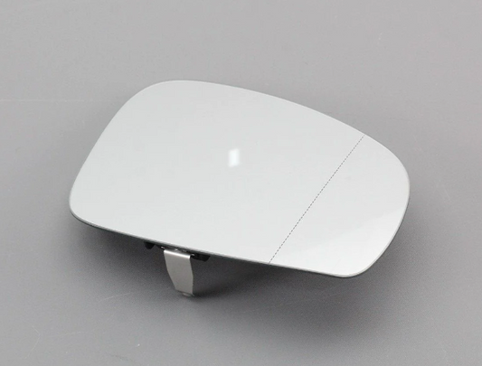new skoda fabia mk2 54 front right door mirror glass 5j0857522n original