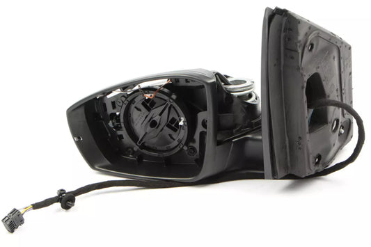 NEW VW POLO 6R MK5 FRONT LEFT DOOR MIRROR HOUSING LHD 6C1857507A9B9 ORIGINAL