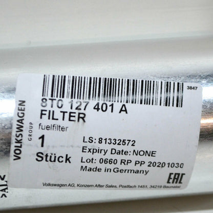 NEW AUDI A7 4G FUEL FILTER 8T0127401A 3.0 TDI QUATTRO ORIGINAL