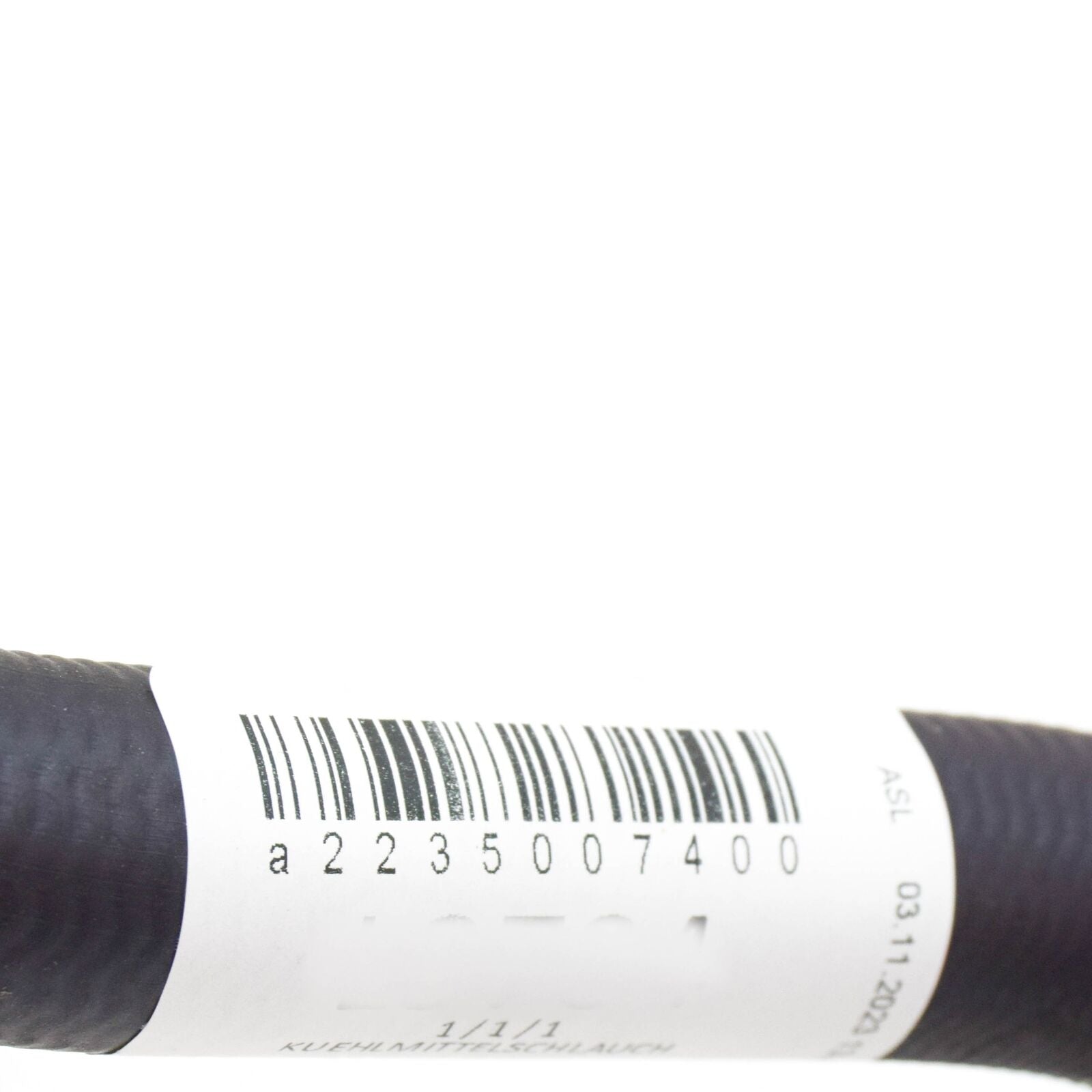 NEW MERCEDES-BENZ S W223 RIGHT SIDE WATER RADIATOR HOSE A2235007400 ORIGINAL