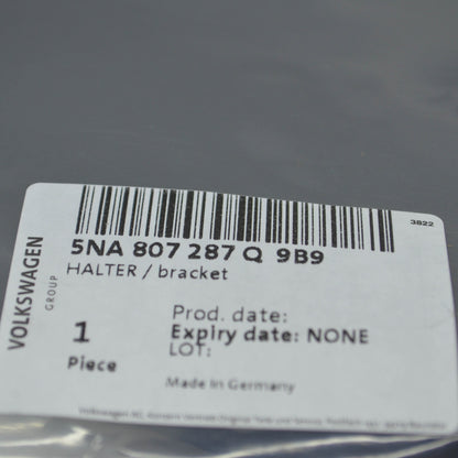 NEW VW TIGUAN AD FRONT BUMPER LICENSE PLATE BRACKET 5NA807287Q9B9 ORIGINAL