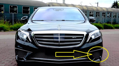 NEW MERCEDES BENZ S W222 FRONT BUMPER LOWER LEFT GRILL A2228850553