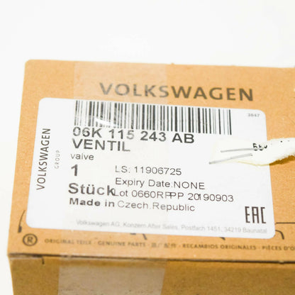 VW GOLF VII 5G1, BQ1, BE1, BE2 OTHER ENGINE COMPARTMENT PARTS 06K115243AB 2018