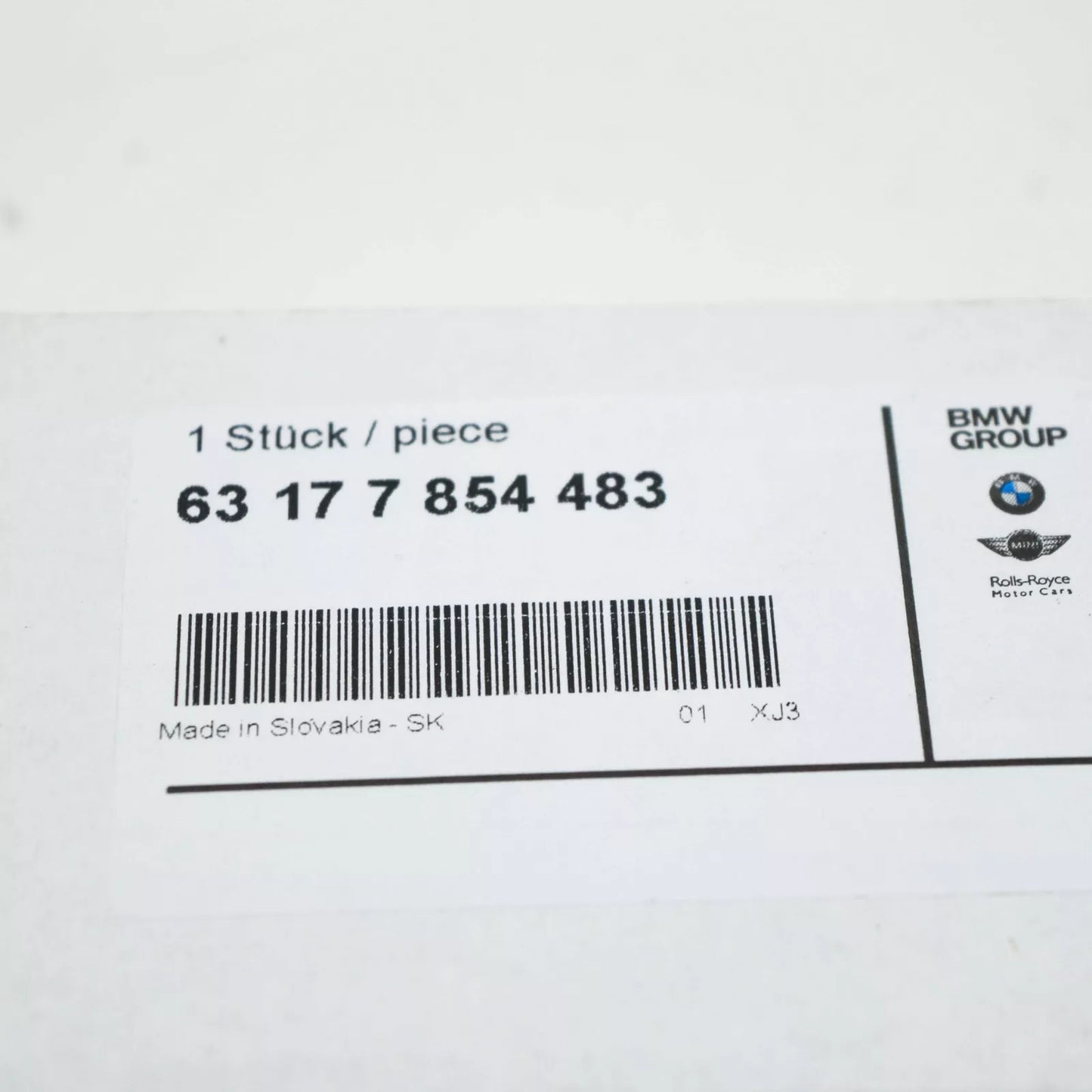 NEW BMW 6 GT G32 M LEFT ROCKER PANEL MODULE COVER 63177854483 ORIGINAL