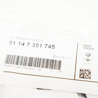 NEW BMW I8 I12 REAR TRUNK BOOT LID EMBLEM BADGE 51147351745 ORIGINAL