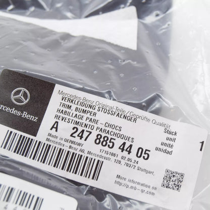 NEW MB GLA H247 FRONT BUMPER RIGHT LOWER INNER TRIM A2478854405 ORIGINAL