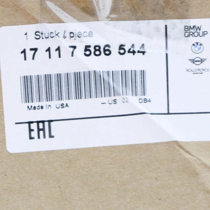 NEW BMW X5 E70 AUXILIARY RADIATOR 7586544 17117586544 ORIGINAL