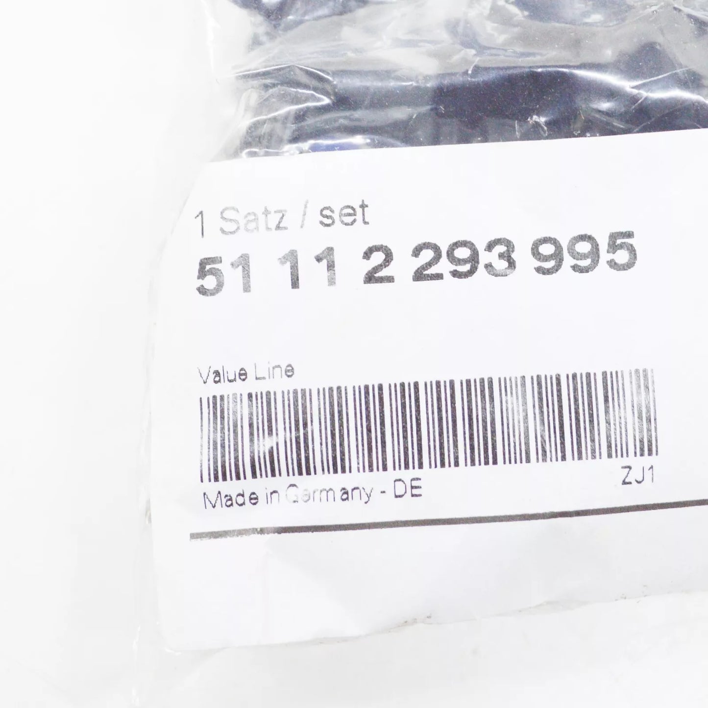 NEW BMW 3 E46 FRONT BUMPER HARDWARE INSTALLATION KIT 51112293995 ORIGINAL