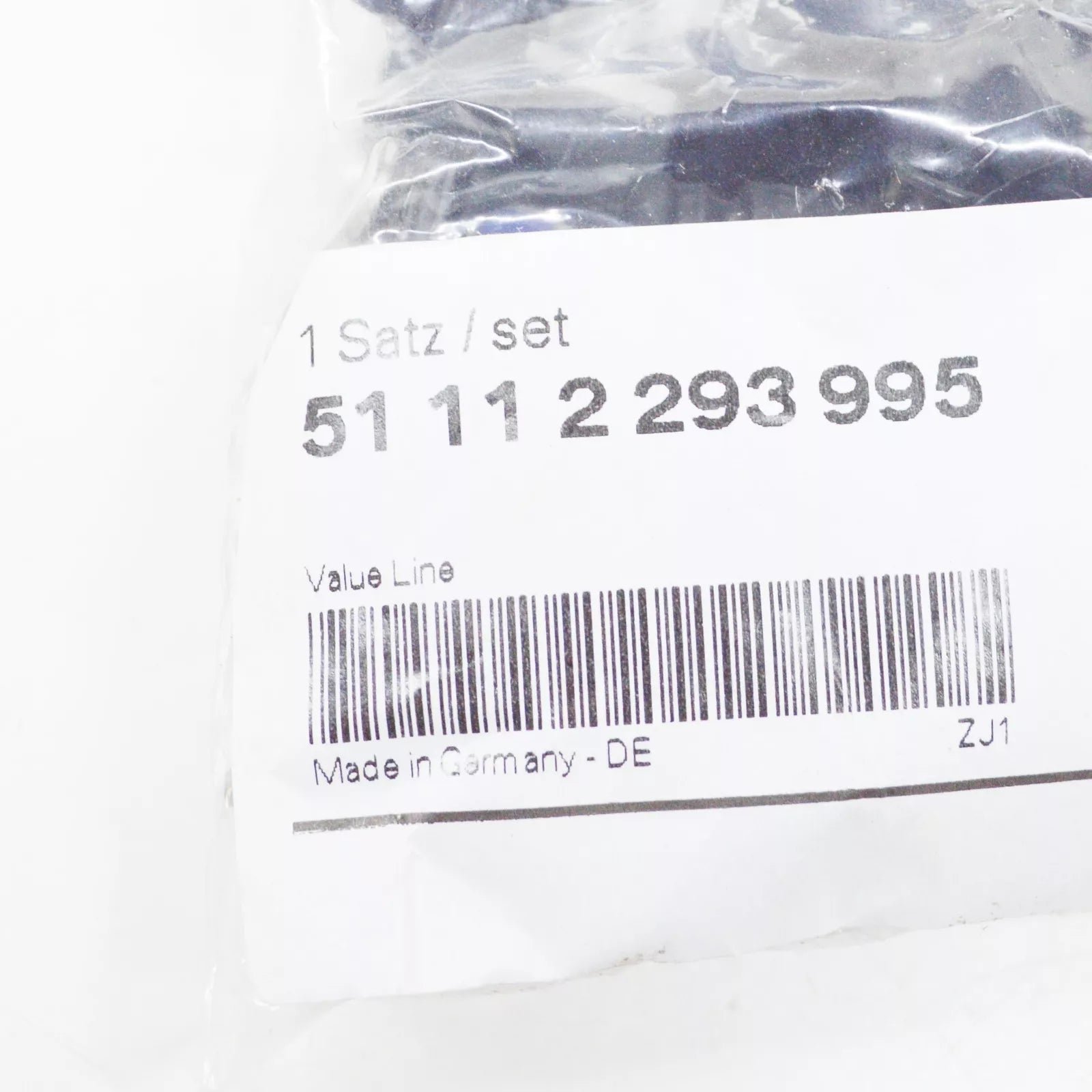 NEW BMW 3 E46 FRONT BUMPER HARDWARE INSTALLATION KIT 51112293995 ORIGINAL