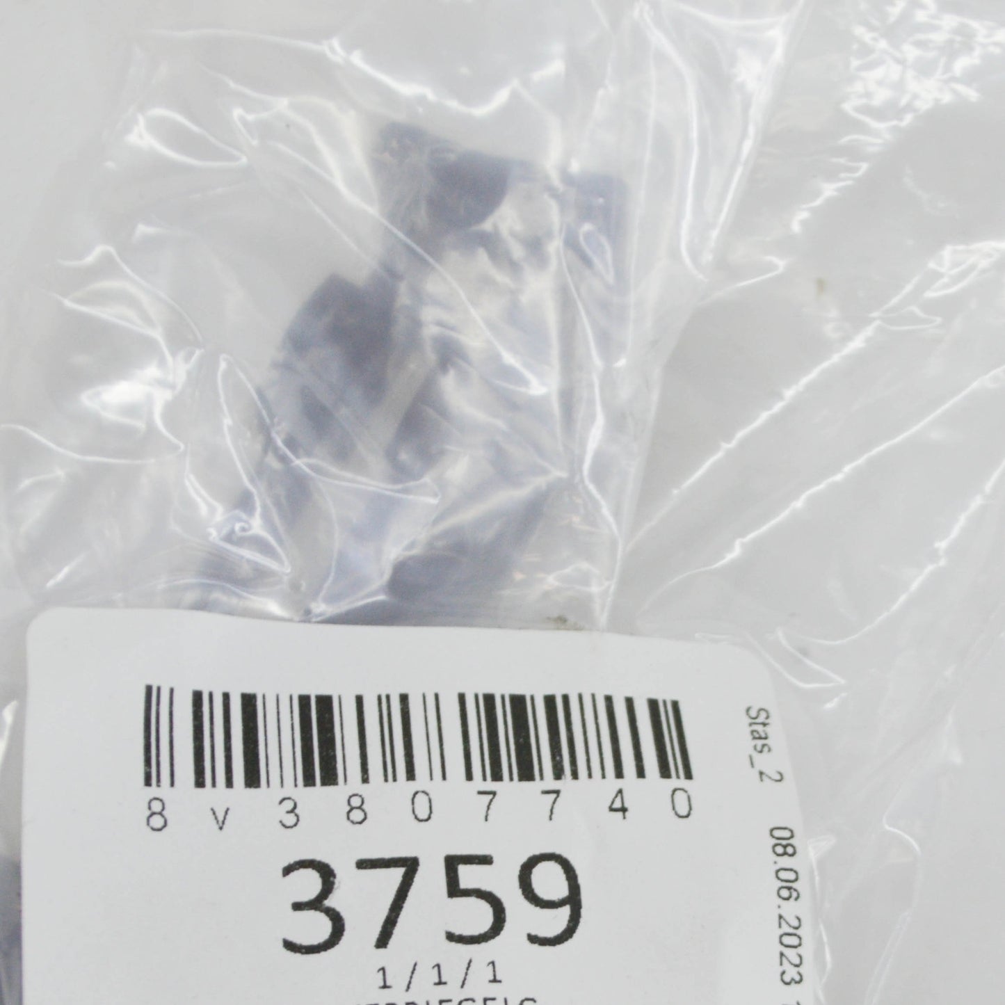 new audi a3 8v rear bumper right locking mechanism 8v3807740 original