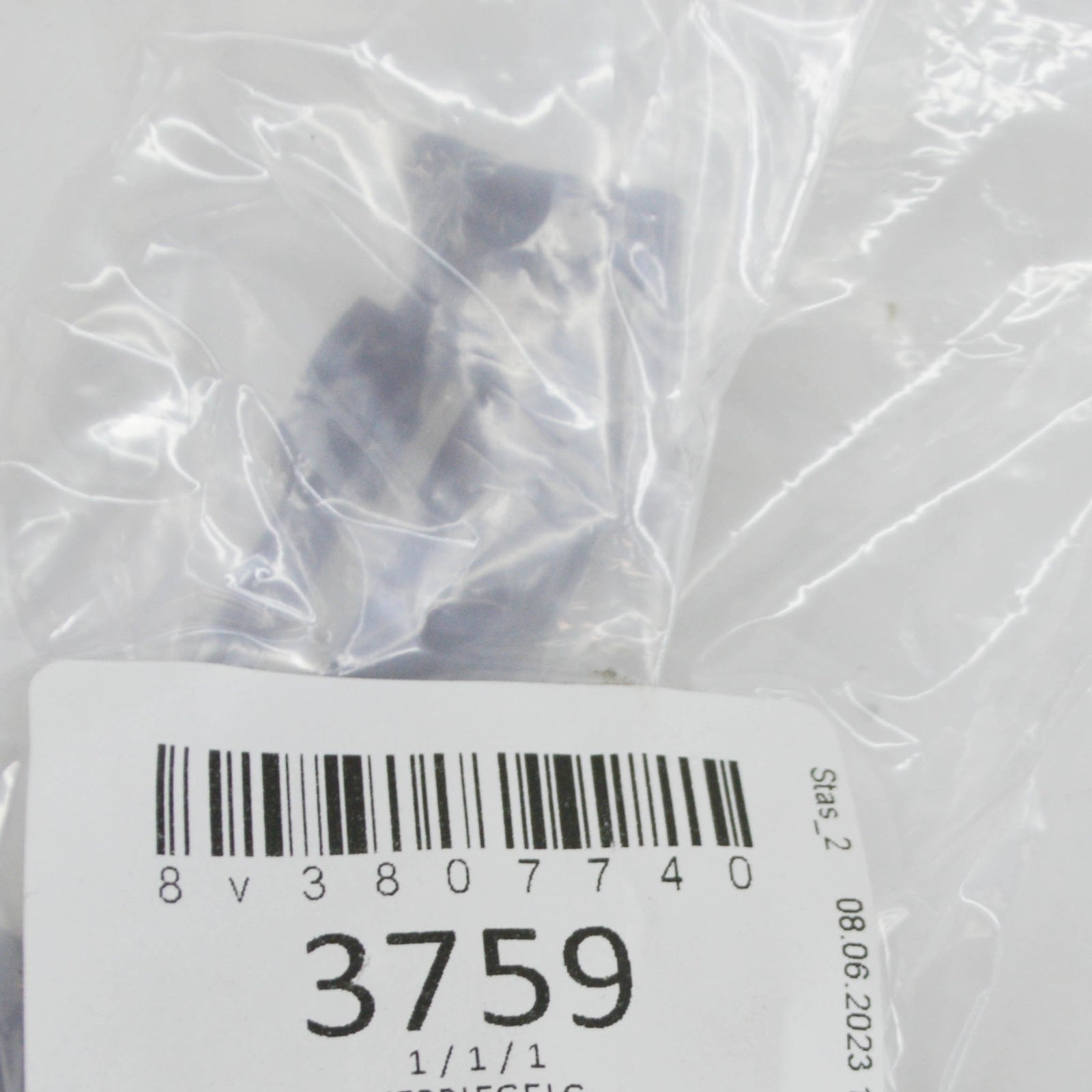 new audi a3 8v rear bumper right locking mechanism 8v3807740 original