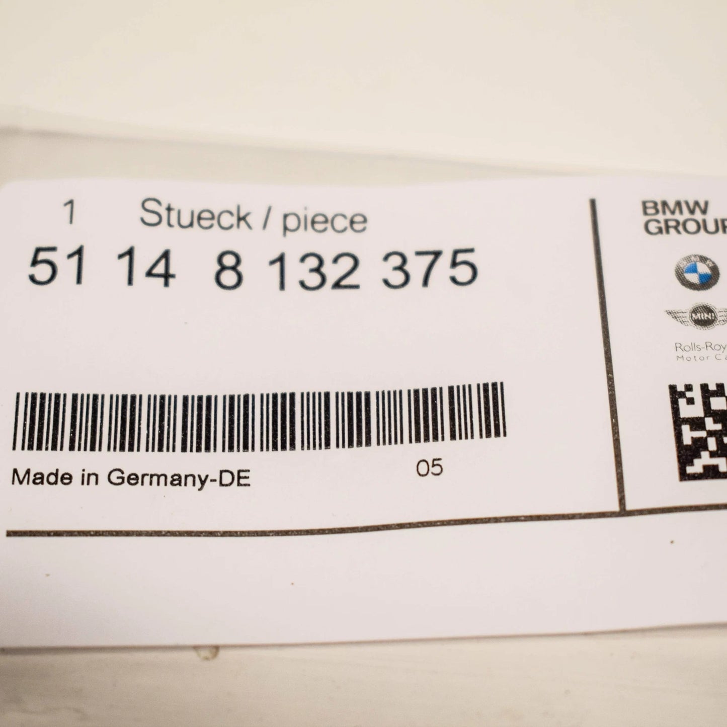 NEW BMW X5 E70 FRONT BONNET HOOD BADGE EMBLEM 51148132375 8132375 ORIGINAL