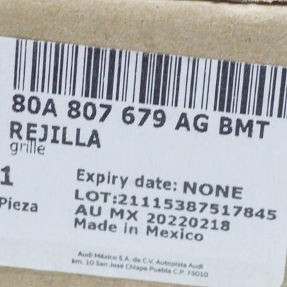 NEW AUDI Q5 FY FRONT BUMPER LEFT GRILLE 80A807679AGBMT