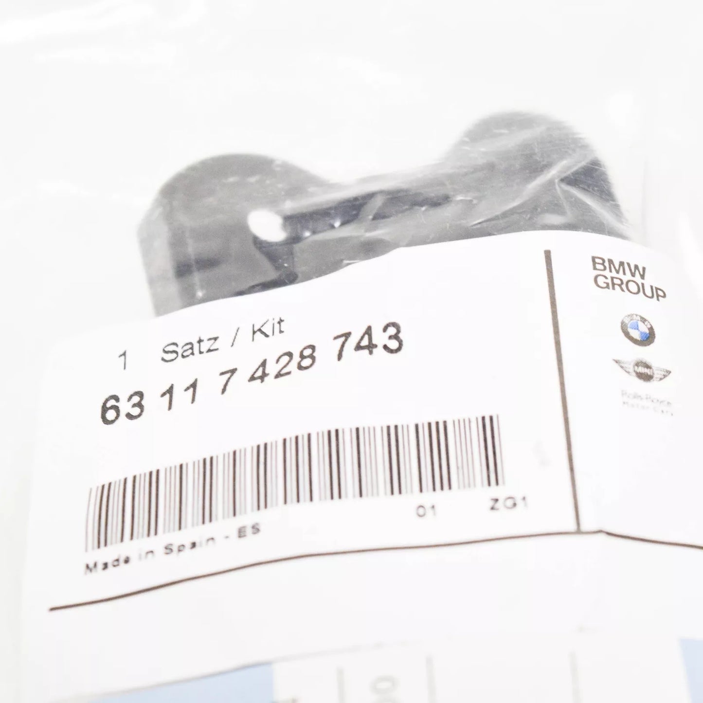 NEW BMW X1 F48 FRONT LEFT HEADLIGHT REPAIR KIT 63117428743 7428743 ORIGINAL