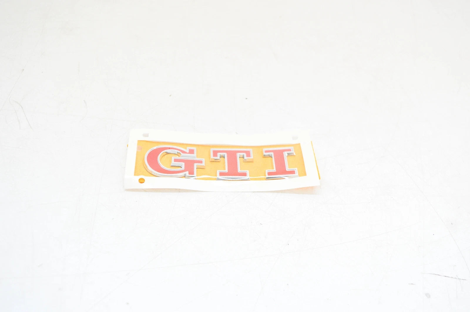 NEW VOLKSWAGEN GOLF MK7 5G BOOT LID GTI BADGE LOGO 5G0853675 ACJZQ ORIGINAL