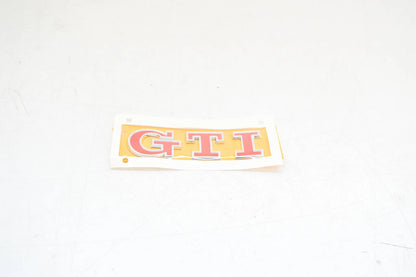 NEW VOLKSWAGEN GOLF MK7 5G BOOT LID GTI BADGE LOGO 5G0853675 ACJZQ ORIGINAL