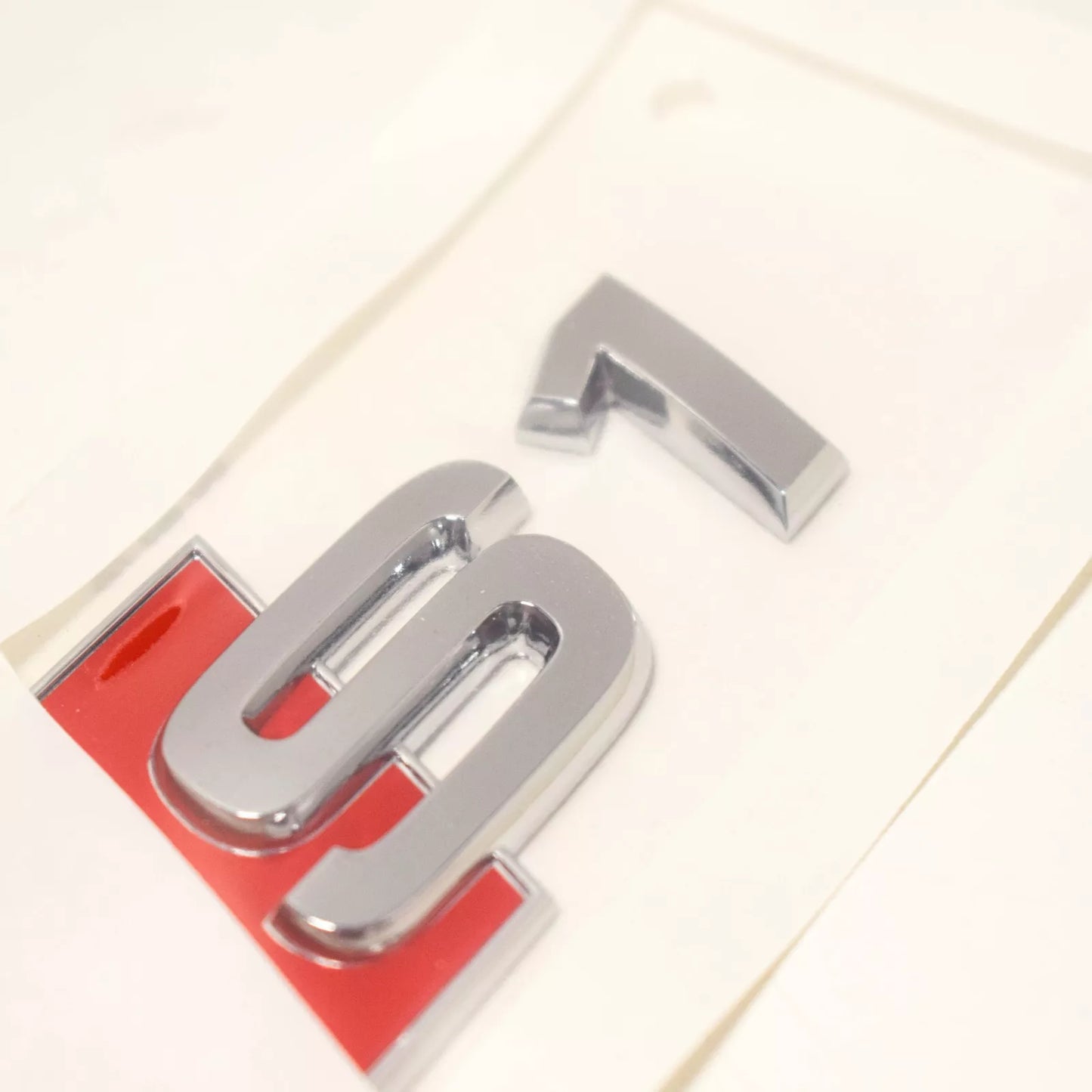NEW AUDI S1 8X TRUNK LID S1 CHROME BADGE EMBLEM 8X08537352ZZ
