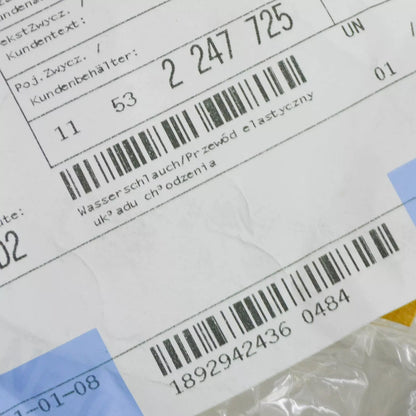 NEW BMW 5 E39 COOLING SYSTEM WATER HOSE 2247725 11532247725 ORIGINAL