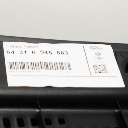 NEW BMW E70 E71 CABIN AIR FILTER MICROFILTER HOUSING LEFT 6945583 64316945583