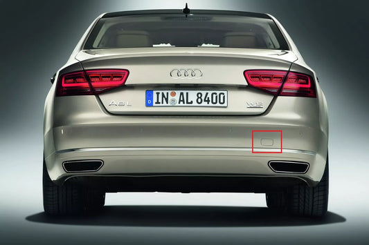 NEW AUDI A8 S8 4H REAR BUMPER TOW HOOK EYE COVER 4H0807241AGRU