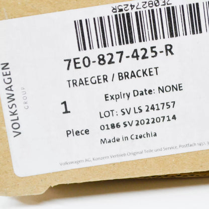 NEW VOLKSWAGEN TRANSPORTER T6 REAR DOOR LOCK CARRIER 7E0827425R ORIGINAL