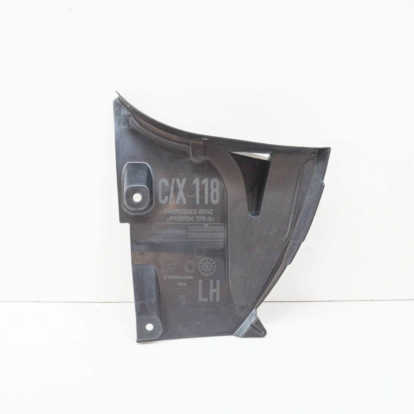 NEW MB CLA COUPE C118 FRONT LEFT FENDER LINER EXTENSION A1186904901 ORIGINAL