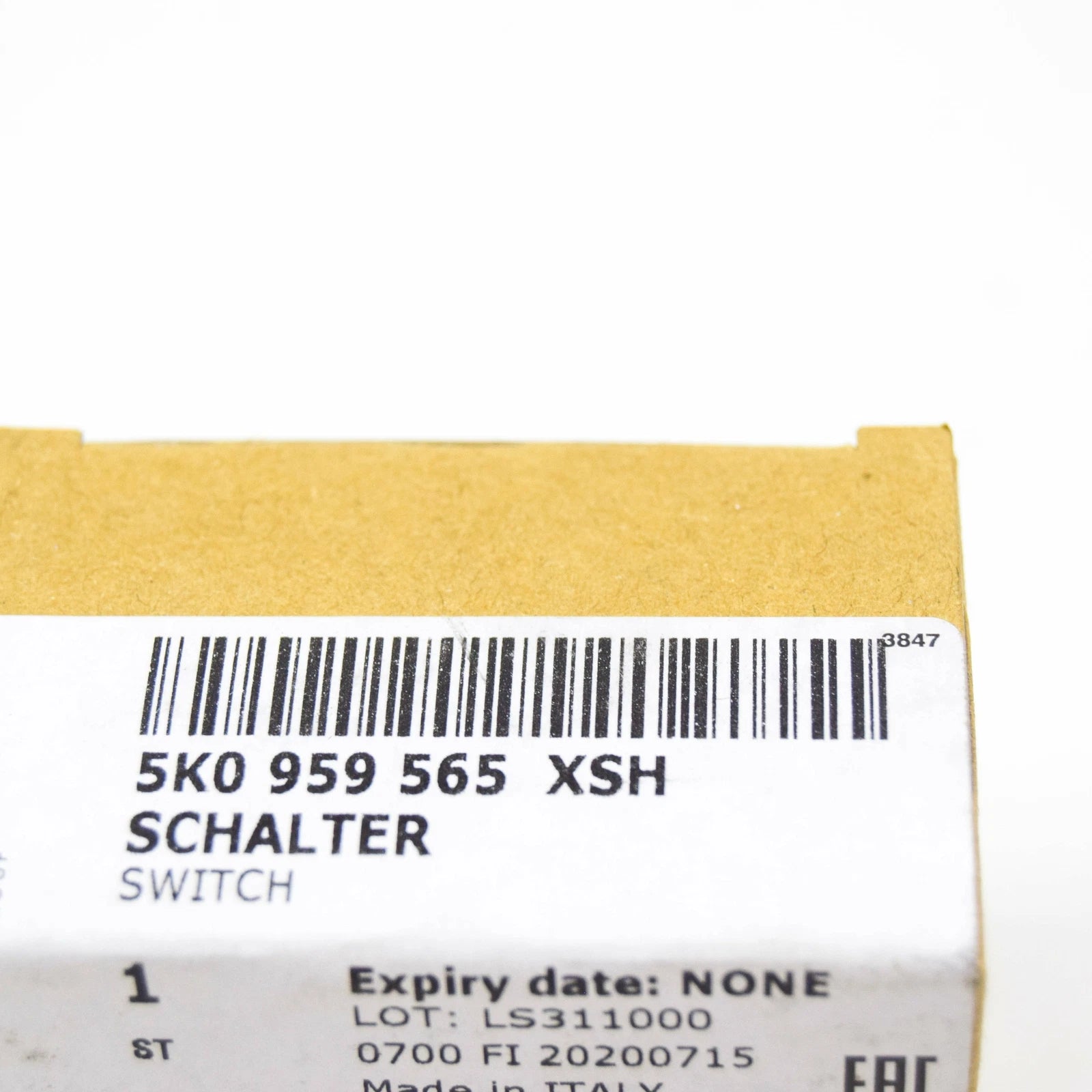 NEW VOLKSWAGEN PASSAT CC WING MIRROR ADJUSTMENT SWITCH 5K0959565XSH