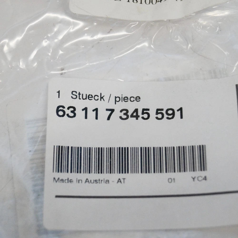 NEW BMW 7 F01 F02 LEFT HEADLIGHT COVER 63117345591 7345591 ORIGINAL